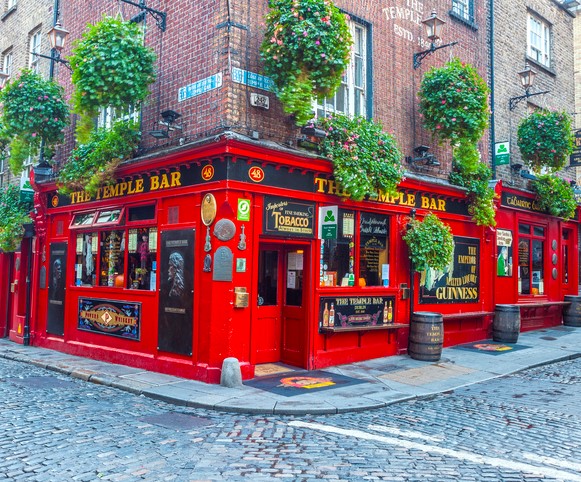 El Temple Bar de Dublín