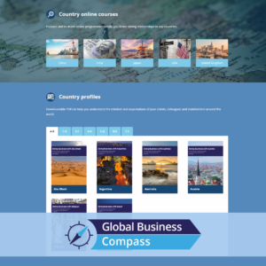 Global Business Compass Website, Online-Schulung zum kulturellen Bewusstsein